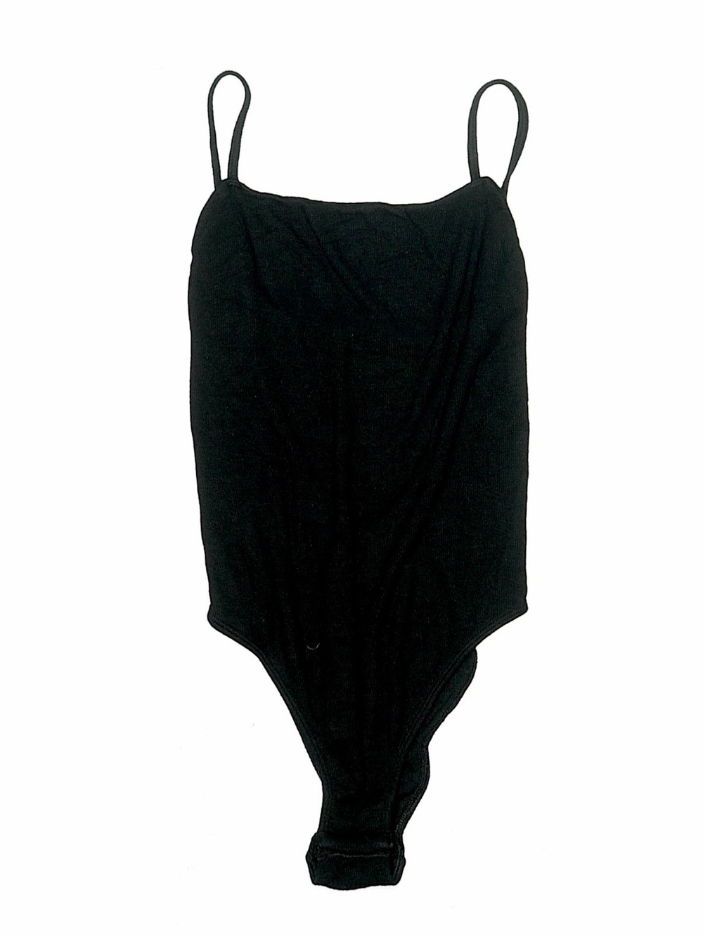 Calvin Klein Black Ribbed Bodysuit | Size S